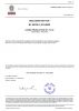 Approbation de la plante par Bureau Veritas Approbation de la plante par Bureau Veritas