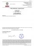 Approbation du pare-étincelles par Bureau Veritas Approbation du pare-étincelles par Bureau Veritas